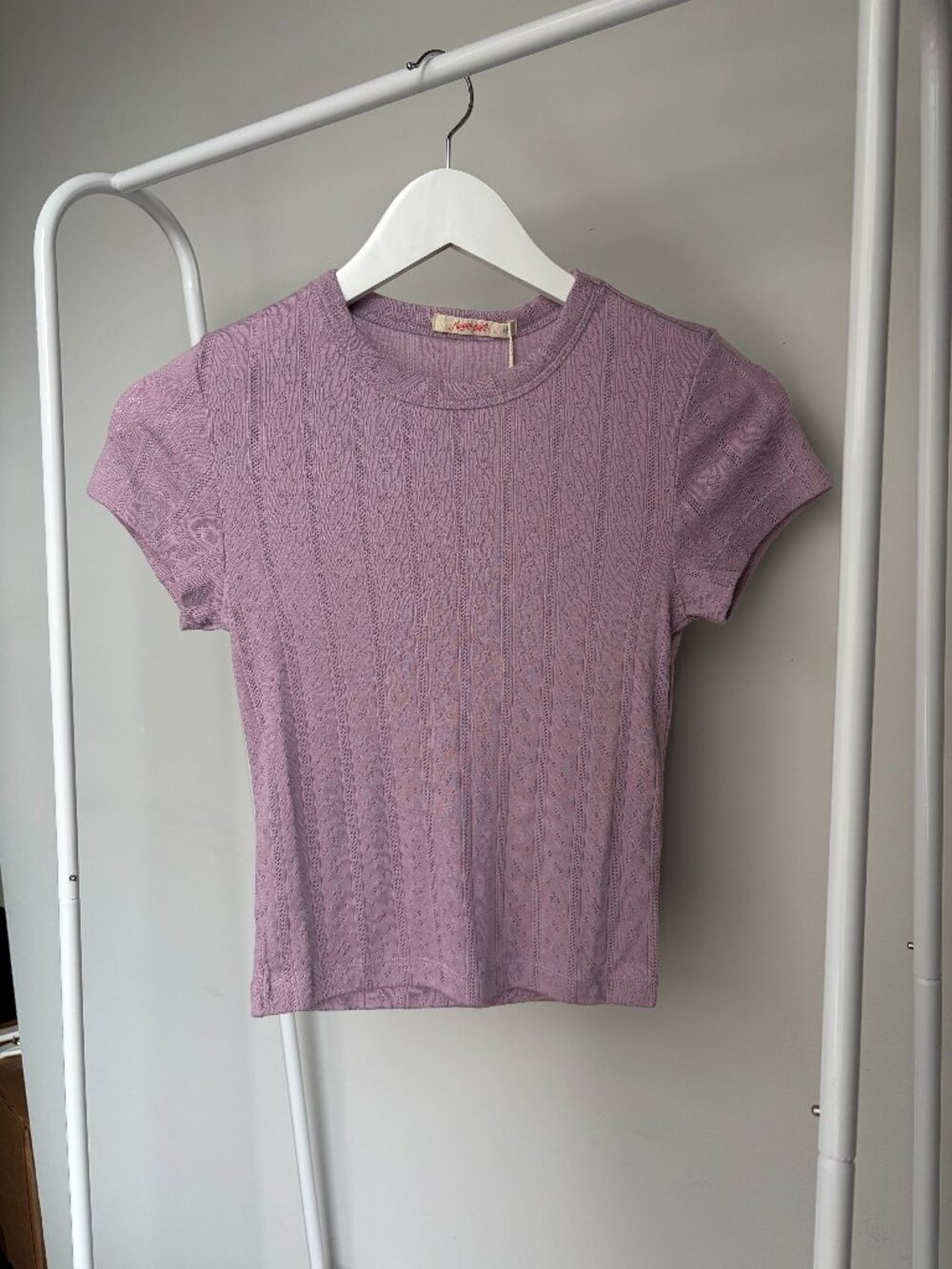 Marine Layer Lexi Pointelle Tee